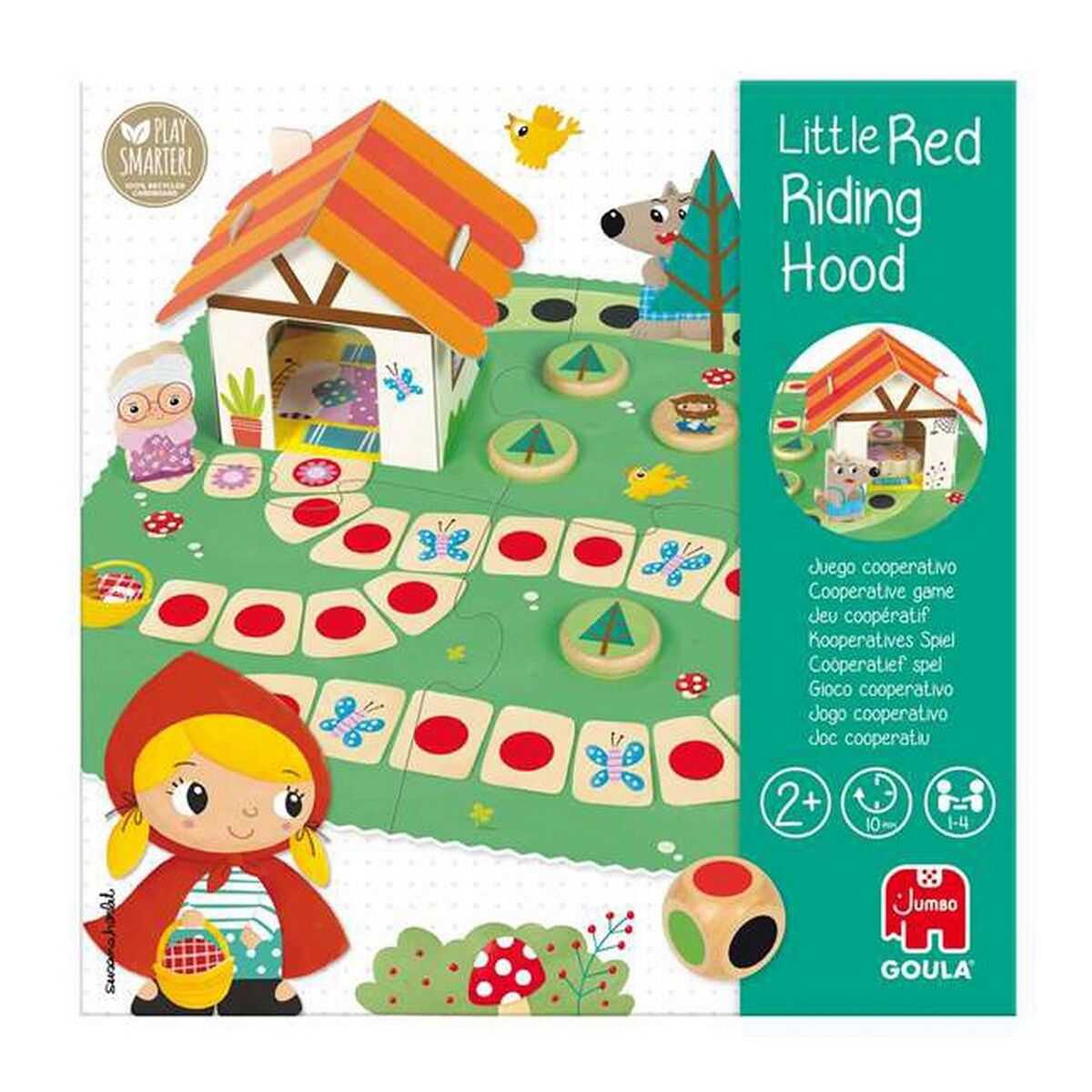 Educational Game Goula Little Red Ridding Hood 9 Pieces Educational Game Goula Little Red Ridding Hood 9 Pieces