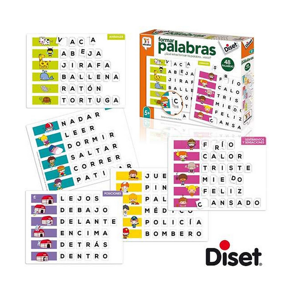 Educational Game Diset Create Words (ES) Educational Game Diset Create Words (ES)
