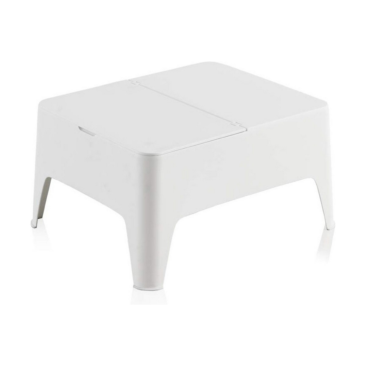 Side table SP Berner Alaska White Plastic 58 x 48 x 30 cm Side table SP Berner Alaska White Plastic 58 x 48 x 30 cm