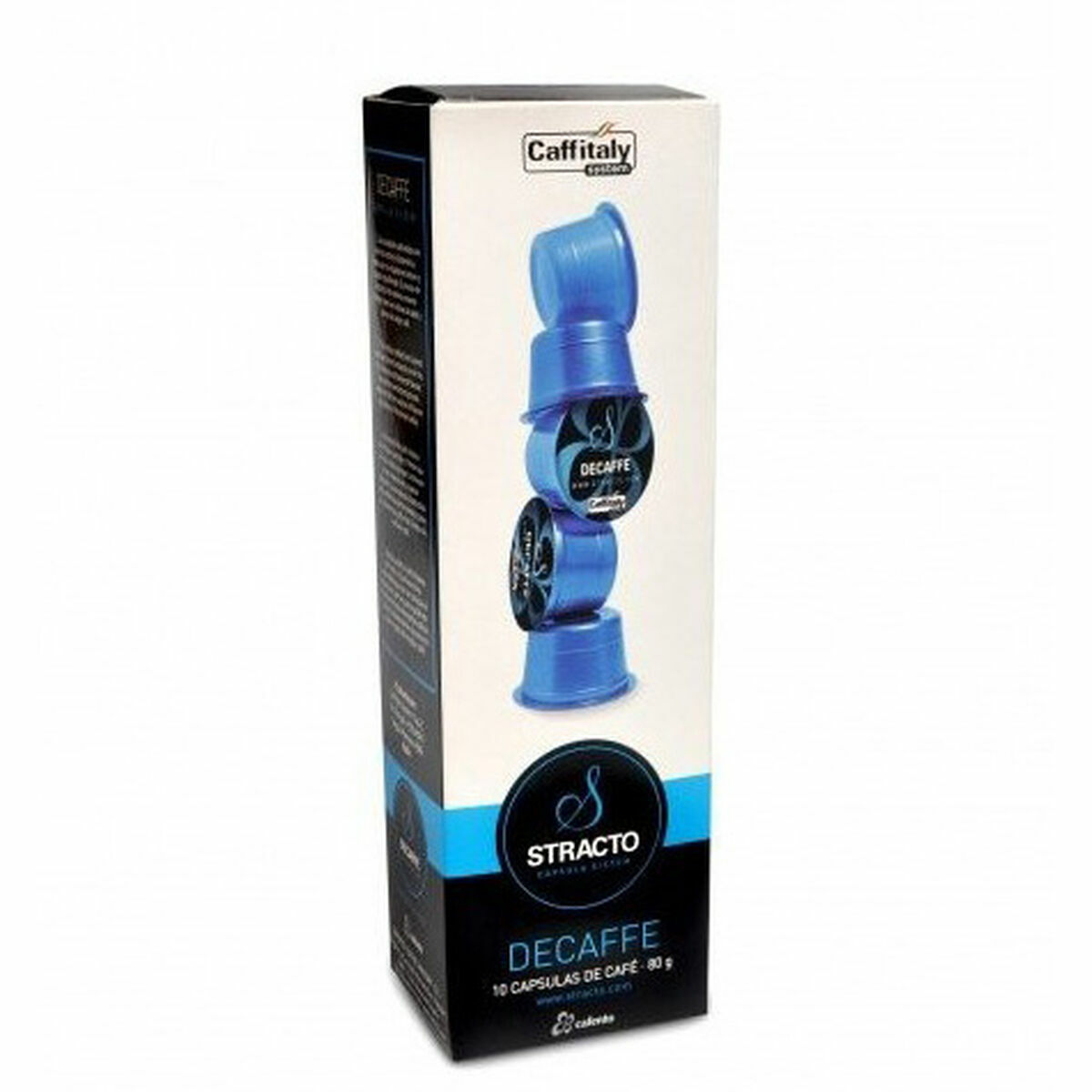Coffee Capsules Stracto DECAFFE (10 uds) Coffee Capsules Stracto DECAFFE (10 uds)