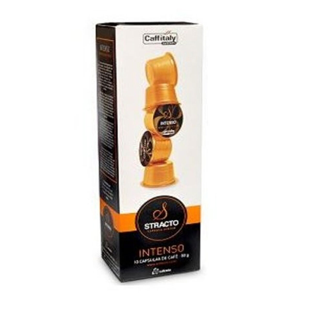 Coffee Capsules Stracto 80590 Intenso (80 uds) Coffee Capsules Stracto 80590 Intenso (80 uds)