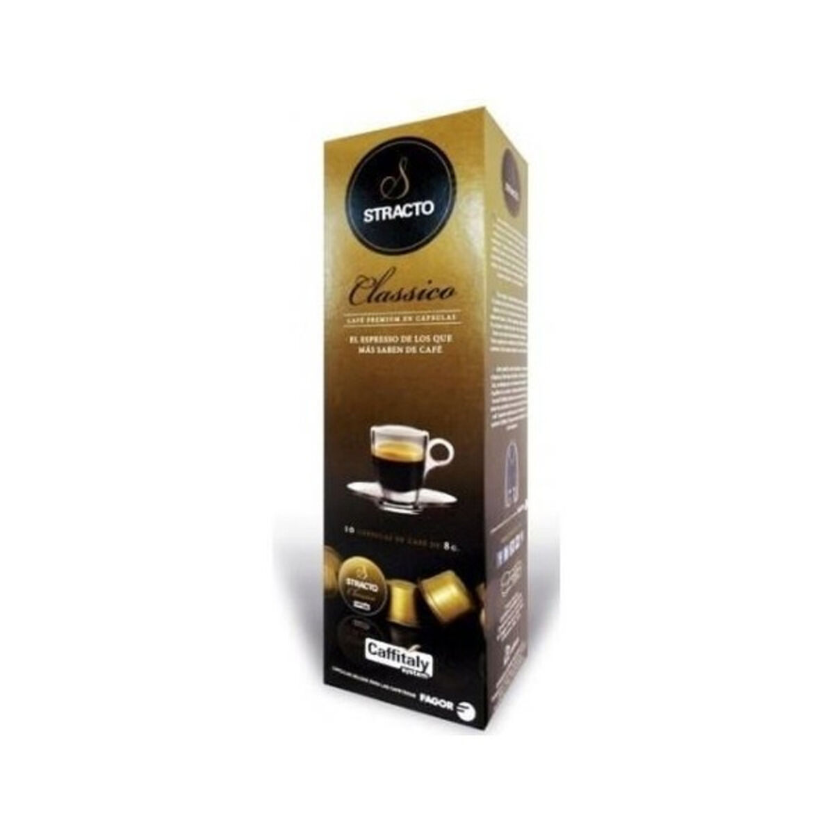 Coffee Capsules Stracto 80606 Delicato (80 uds) Coffee Capsules Stracto 80606 Delicato (80 uds)