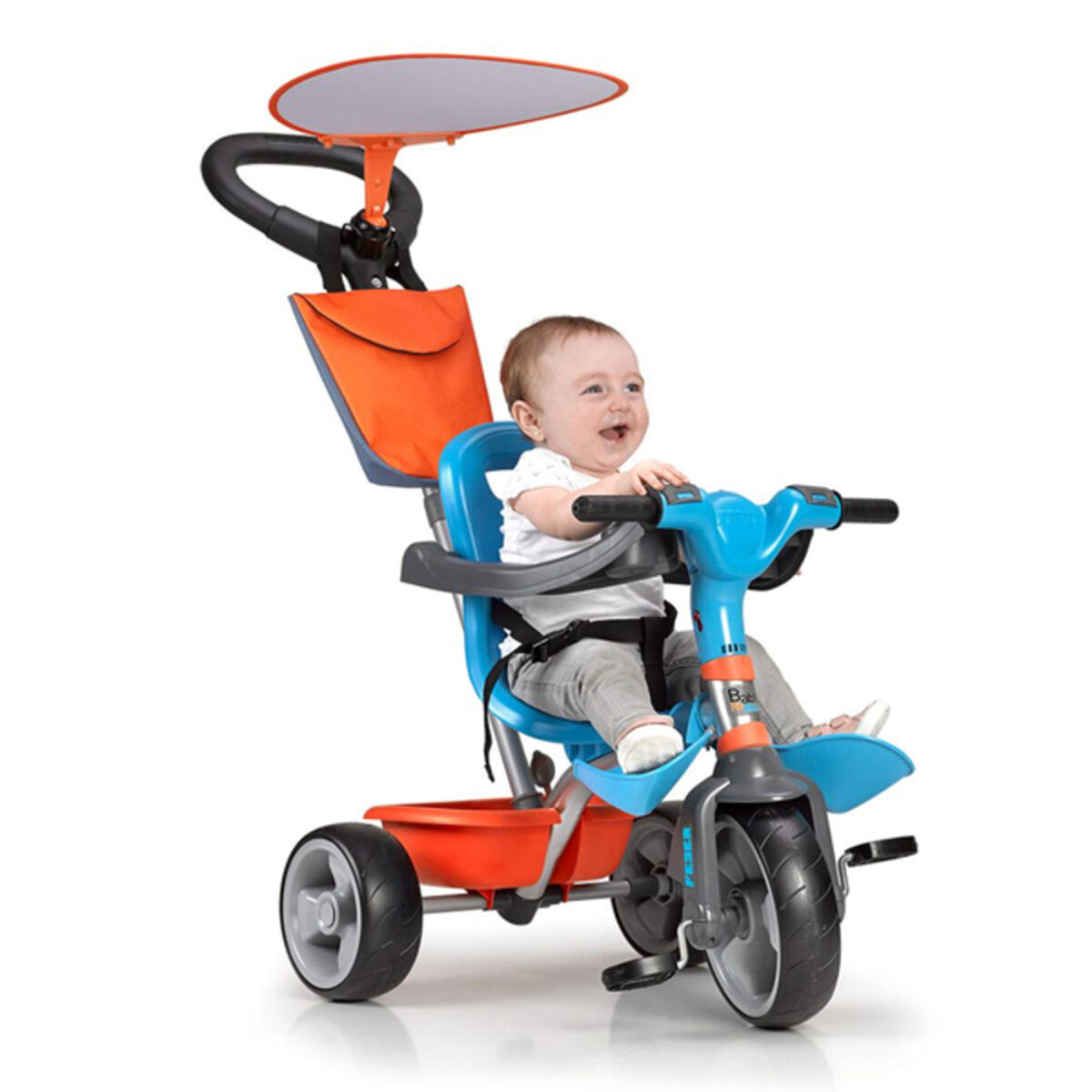 Tricycle Feber Baby Plus Music Blue Orange Tricycle Feber Baby Plus Music Blue Orange