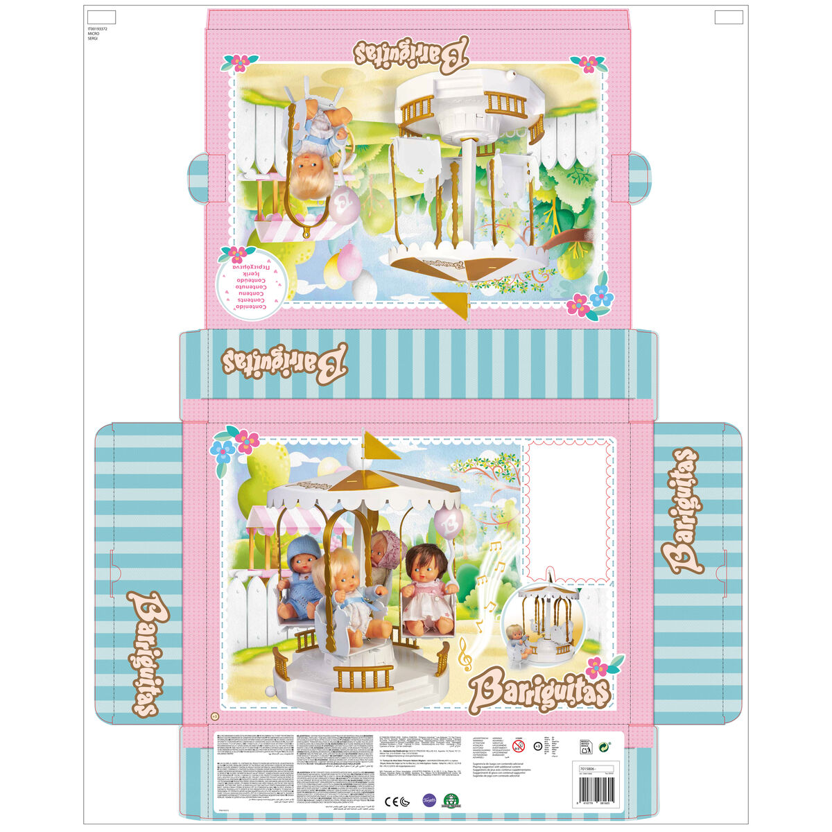 Playset Barriguitas Carrusel Barriguitas 700015806