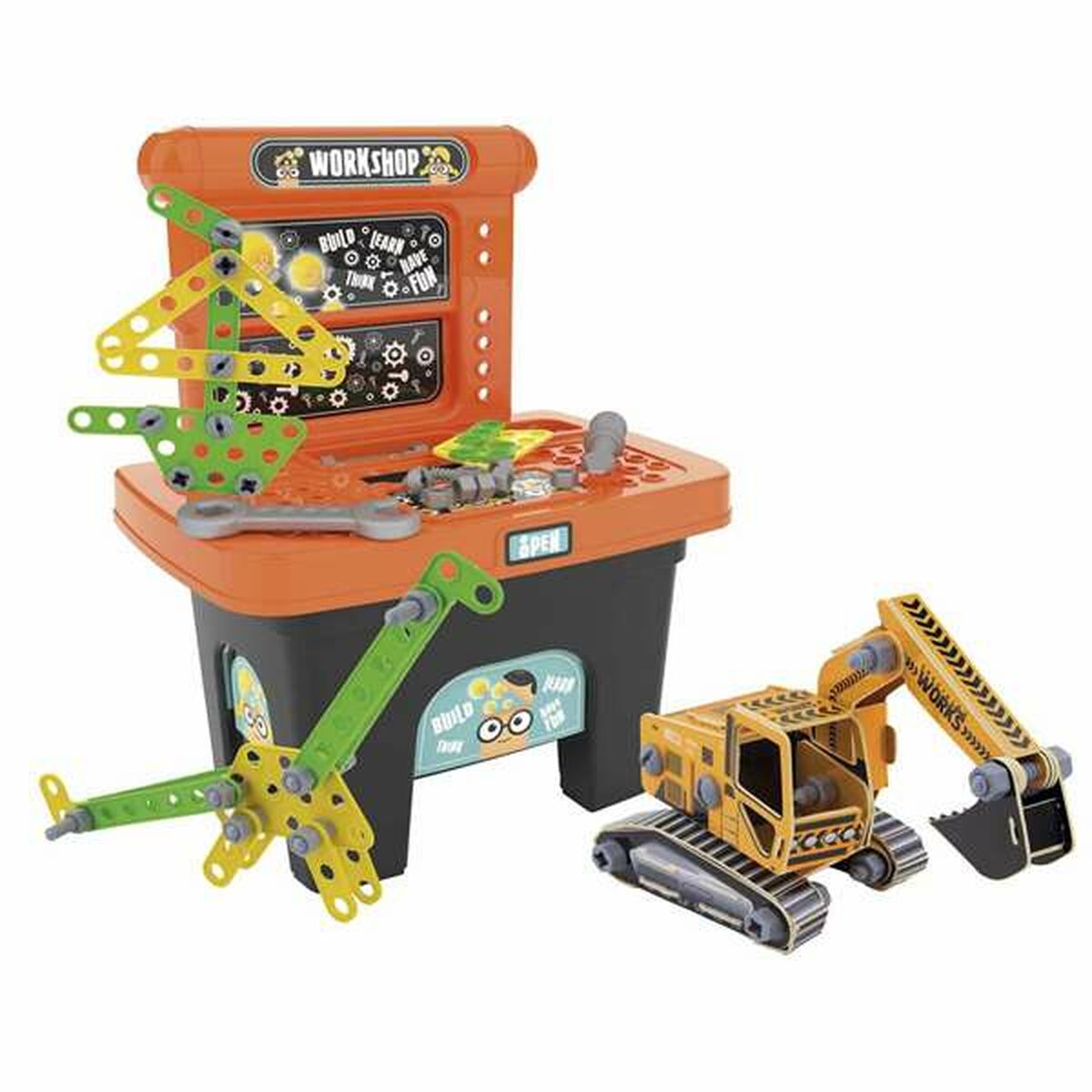 Set of tools for children Chicos Briccos Workshop 45 x 30 x 58 cm Set of tools for children Chicos Briccos Workshop 45 x 30 x 58 cm