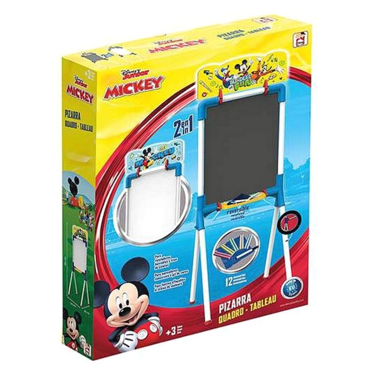 2 in 1 Board Mickey Mickey Mouse 37 x 32 x 98 cm (12 pcs) (37 x 32 x 98 cm) 2 in 1 Board Mickey Mickey Mouse 37 x 32 x 98 cm (12 pcs) (37 x 32 x 98 cm)
