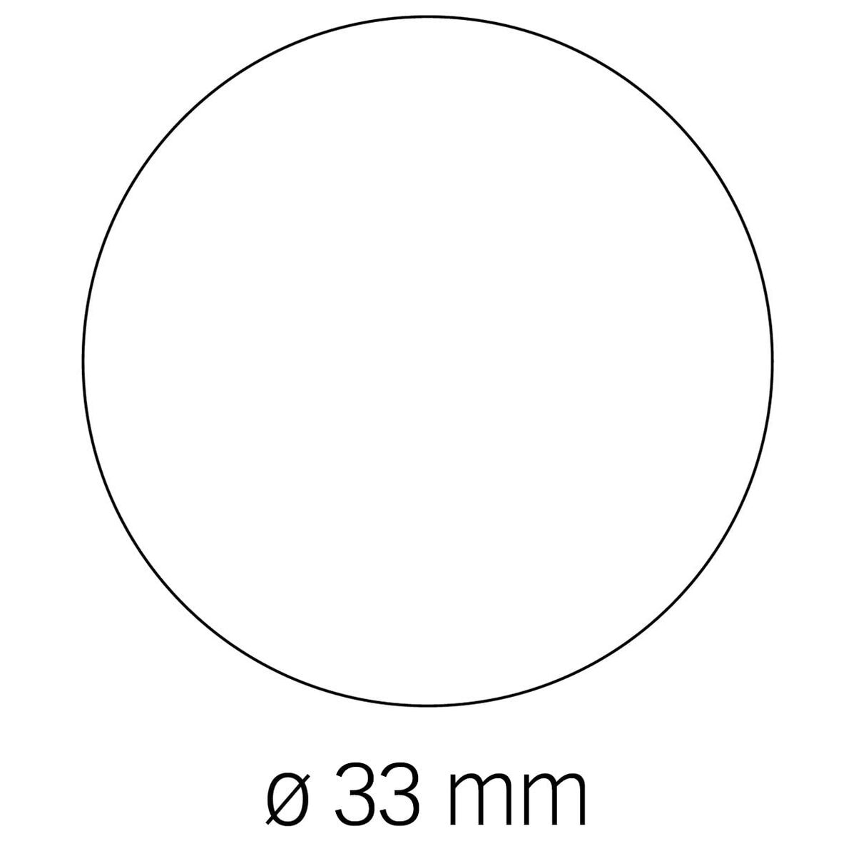 Stickers Apli Blue Circular