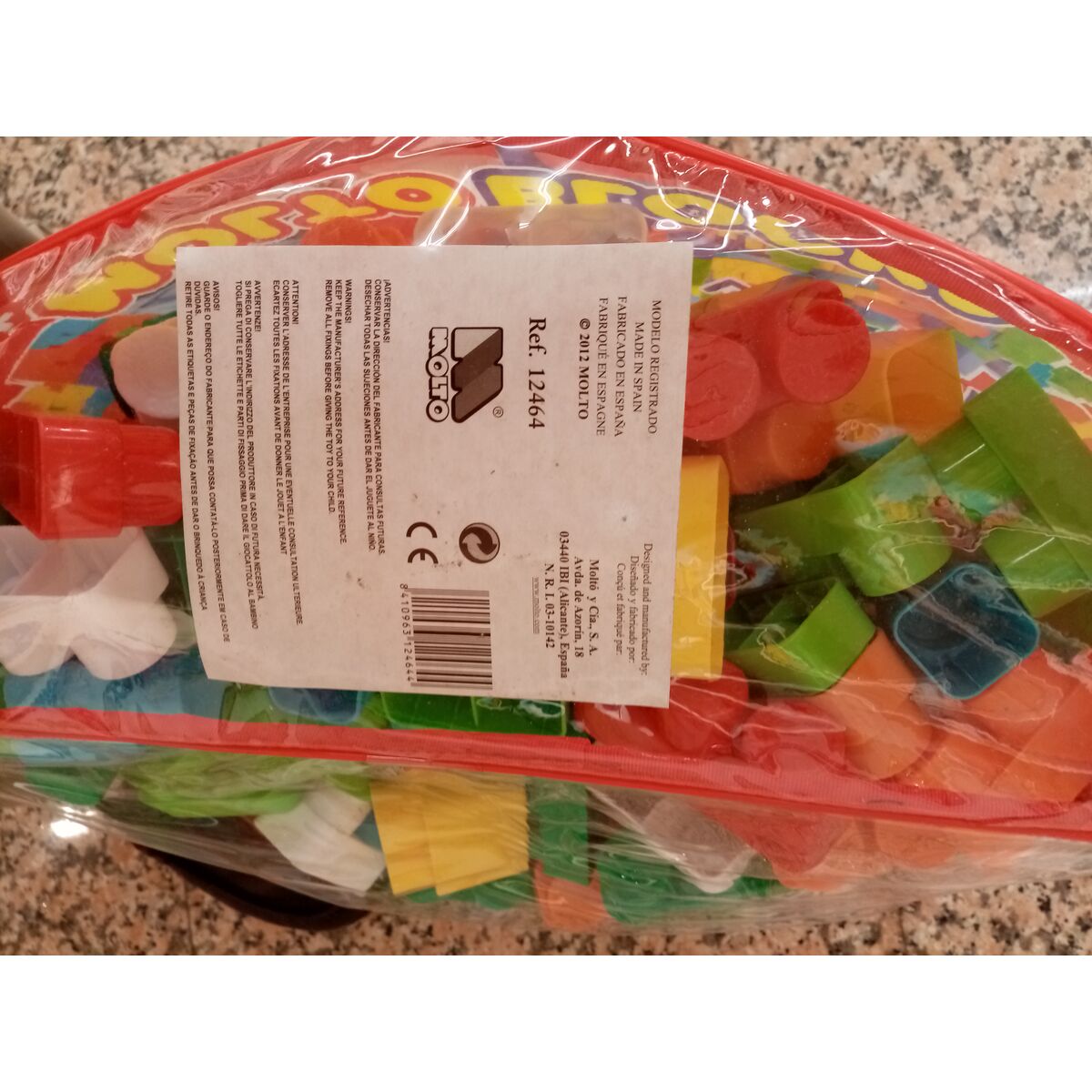 Construction set MoltÃ³ 12464 150 Pieces