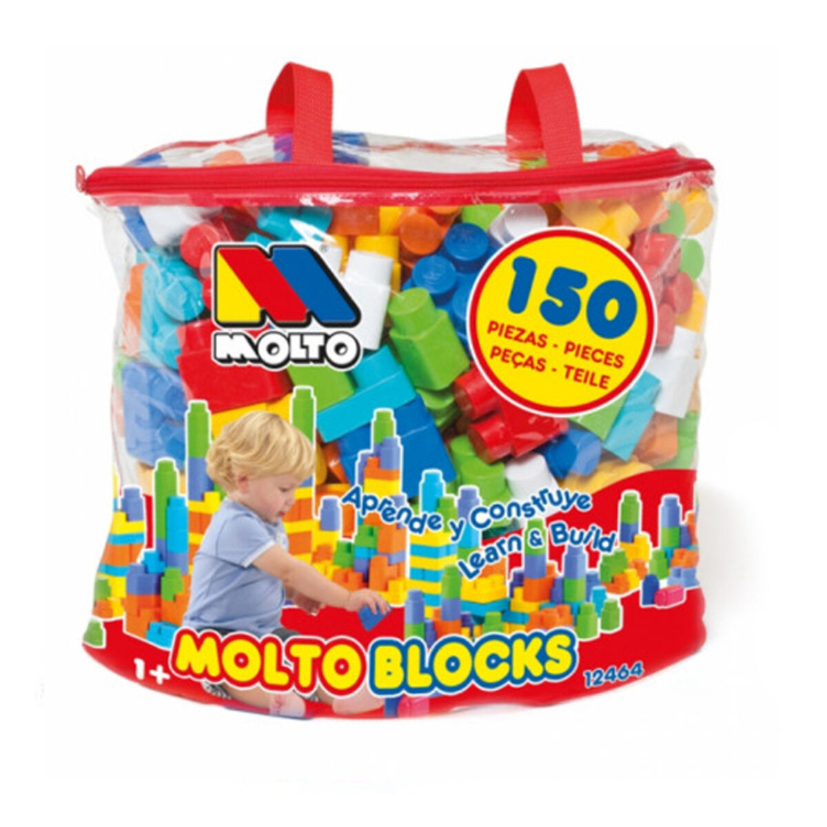 Construction set Moltó 12464 150 Pieces Construction set Moltó 12464 150 Pieces