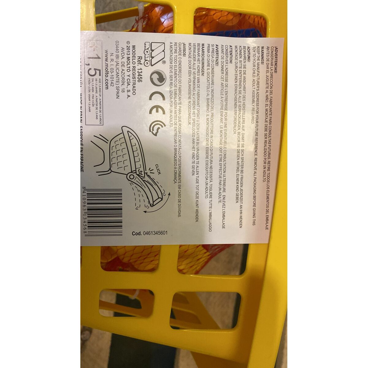 Shopping cart Molt 30 Pieces Building Blocks Toy