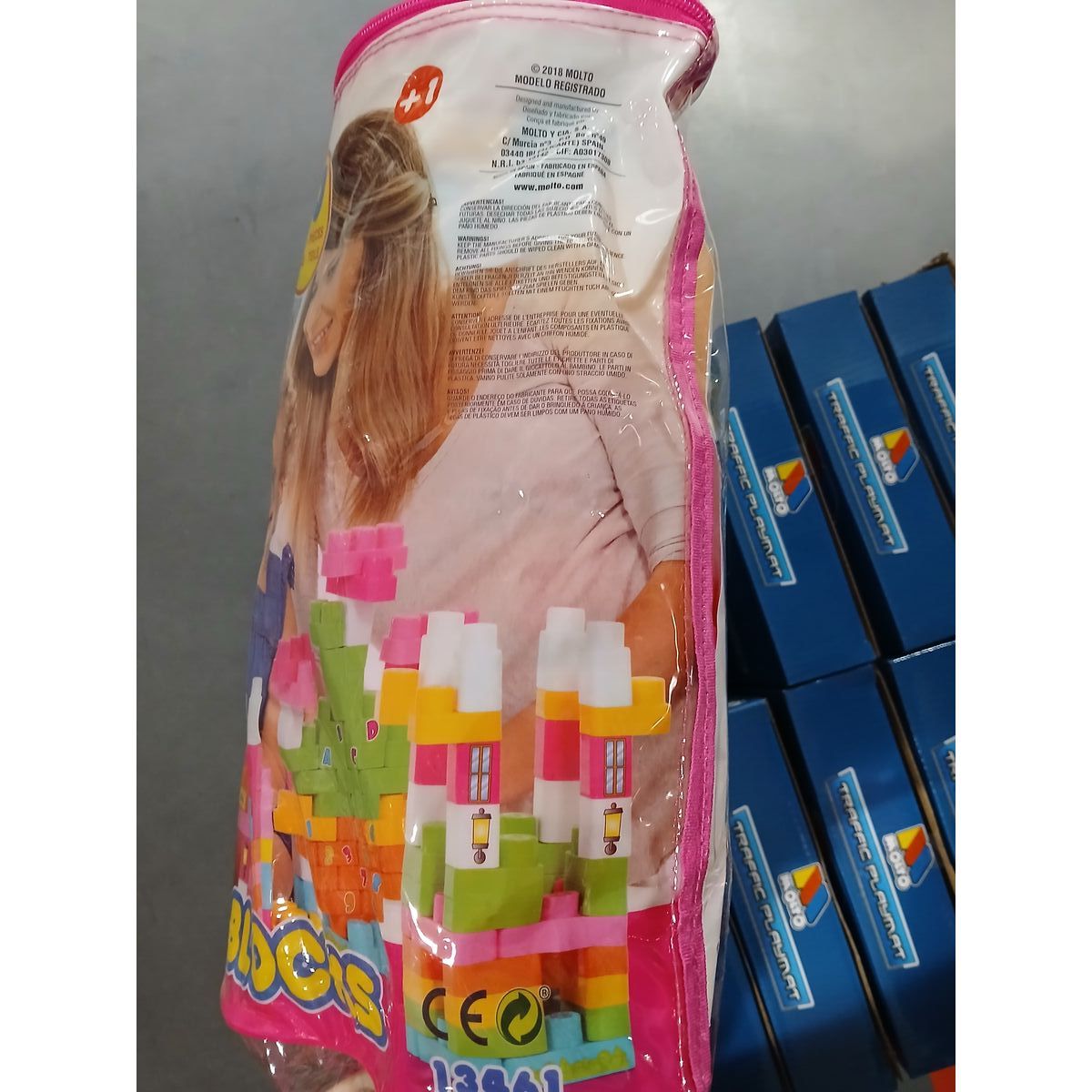 Construction set Moltó 13461 80 Pieces