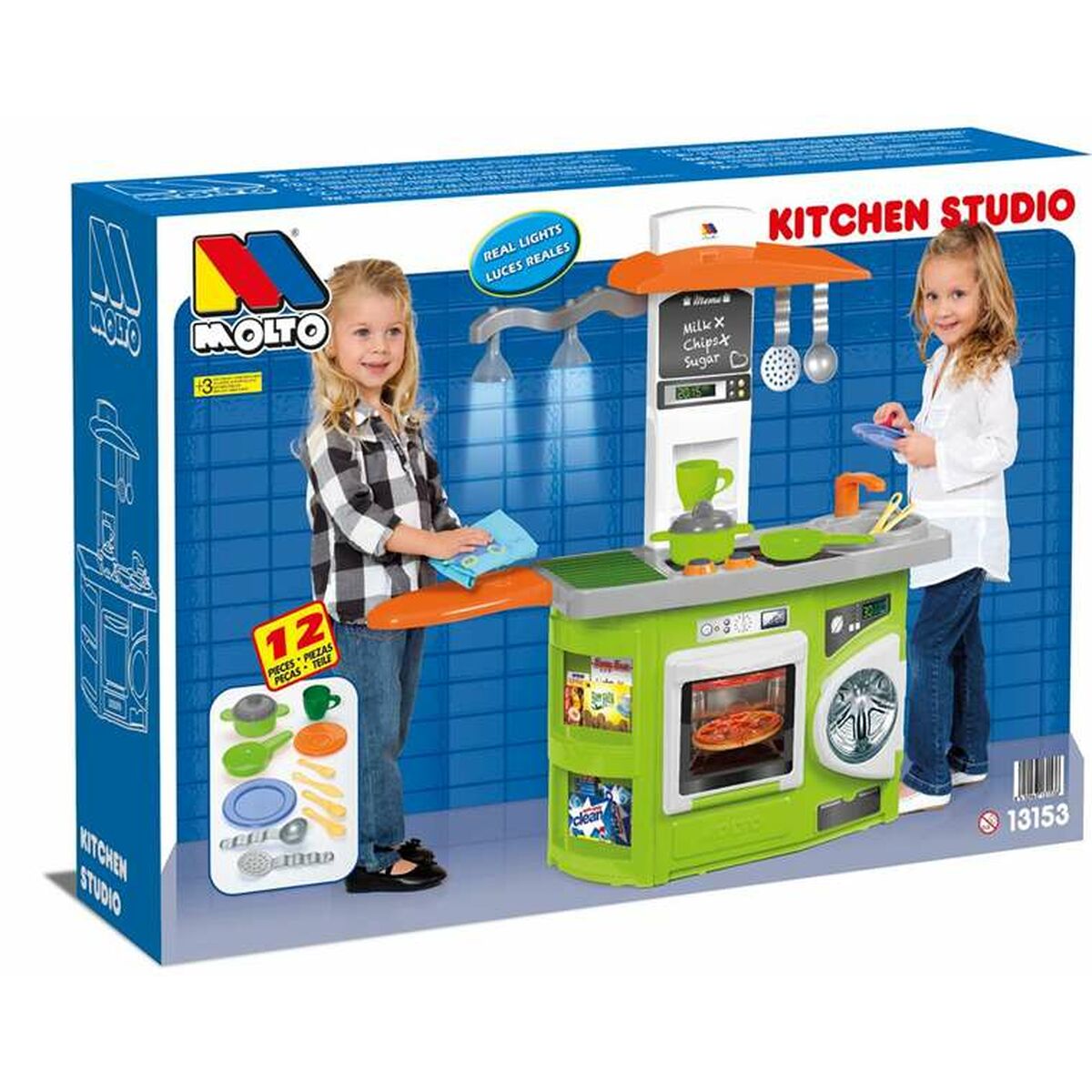Toy kitchen Molt K Kitchen Studio 80 x 28 x 82 cm 13153