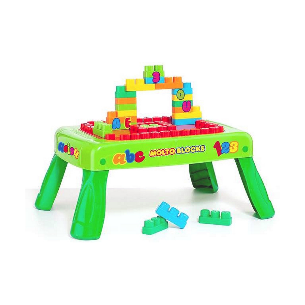 Interactive Toy Molt Blocks Desk 65 x 28 cm