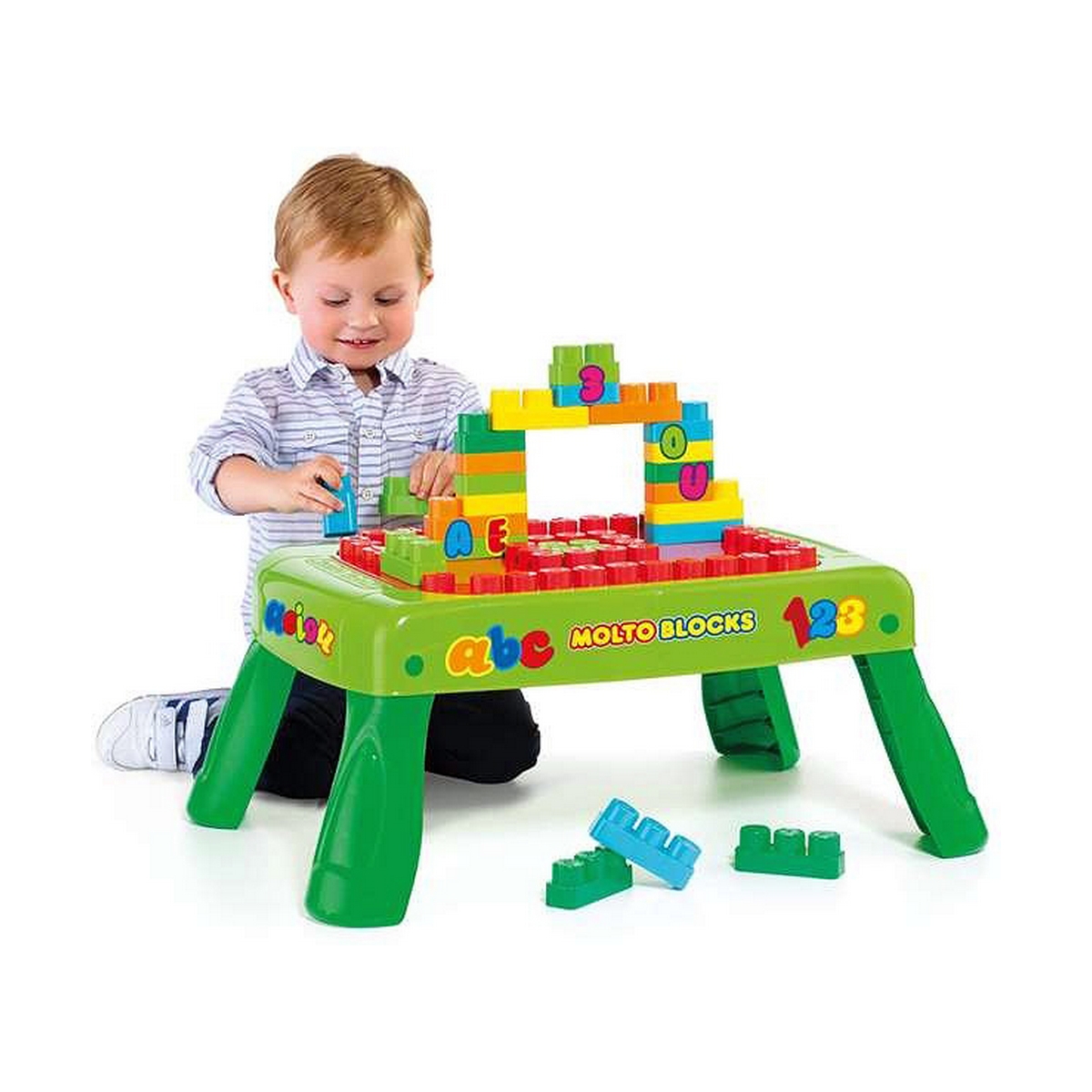 Interactive Toy Molt Blocks Desk 65 x 28 cm