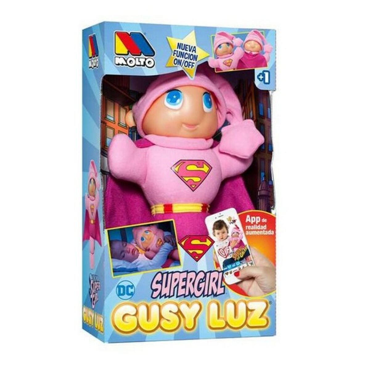 Figure SuperGirl Gusy Luz Molt Gusy Luz Supergirl 28 cm (28 cm)