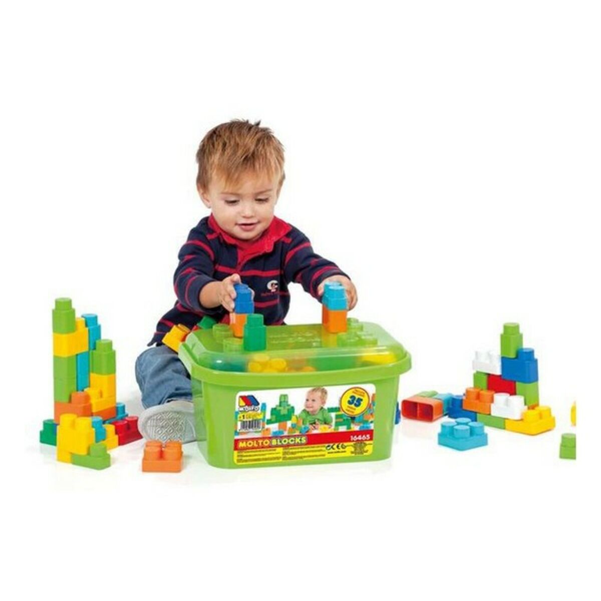 Building Blocks Game Molt (35 pcs)