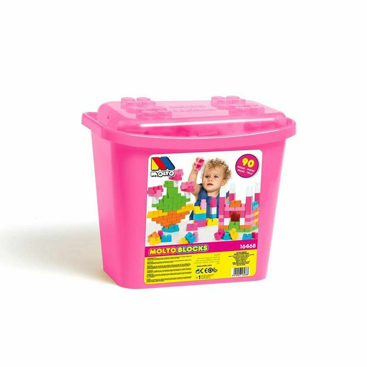 Boat with Building Blocks Molt Blocks (90 pcs) Boat with Building Blocks Molt Blocks (90 pcs)
