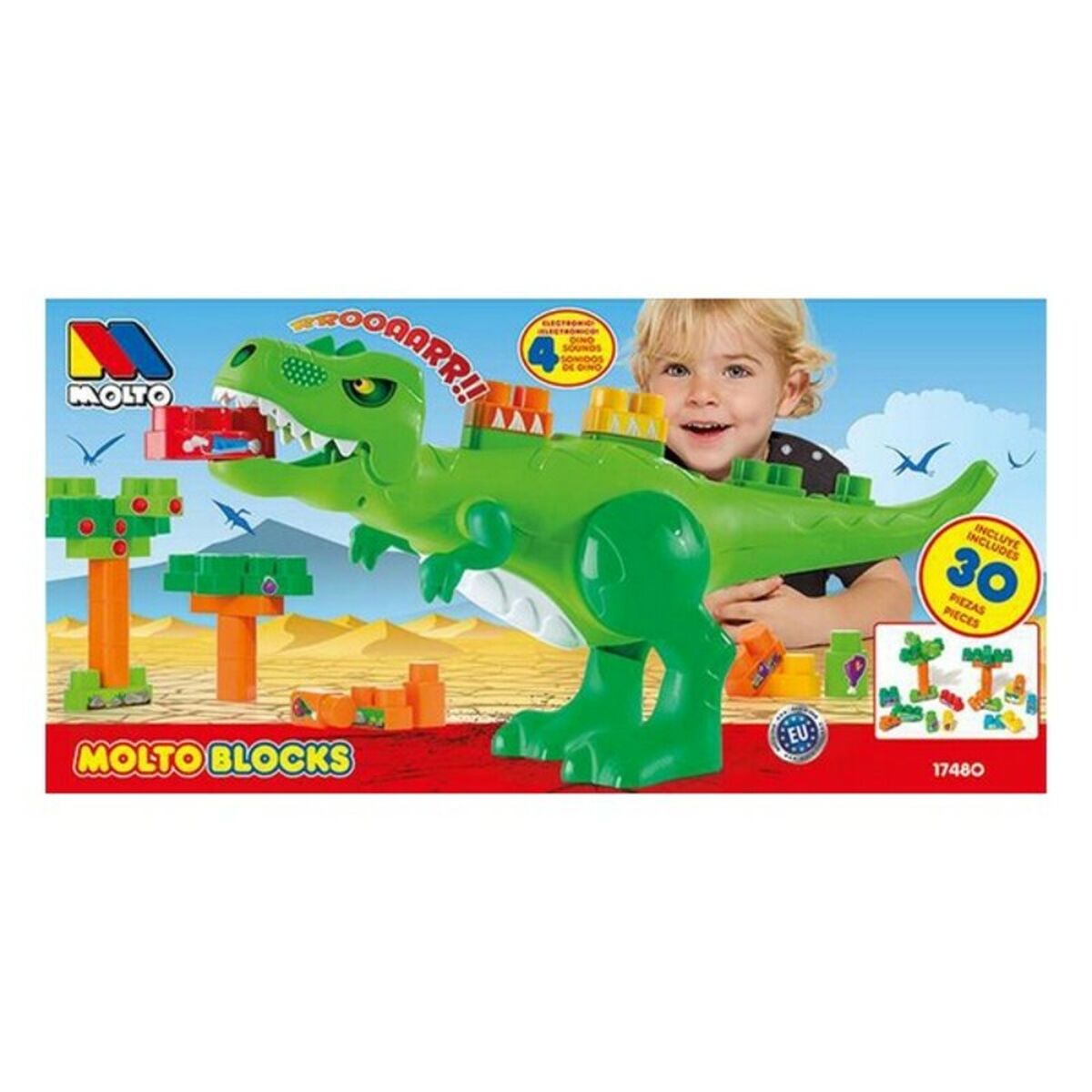 Building Blocks Game Molt 17480 (30 pcs) Building Blocks Game Molt 17480 (30 pcs)