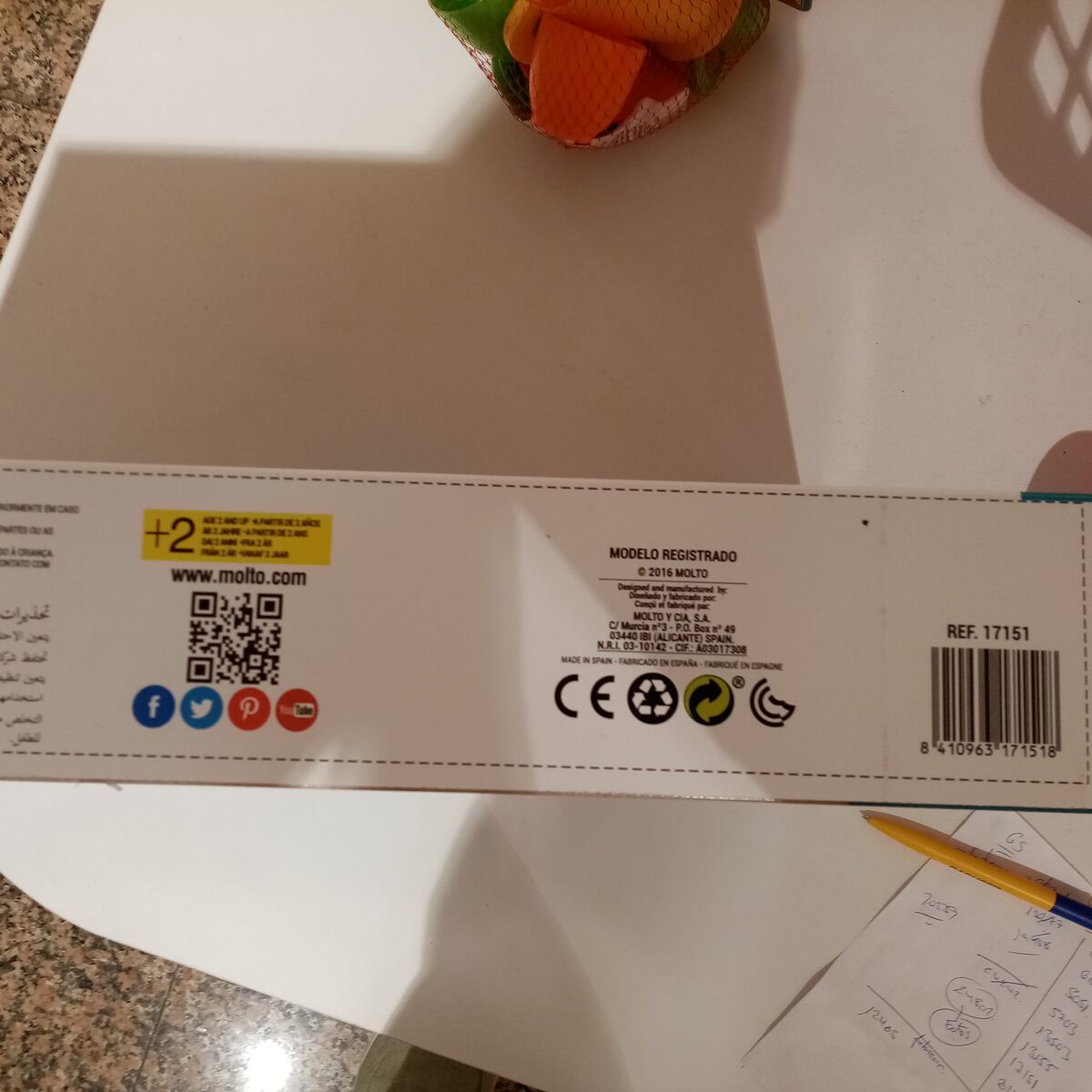 Childrens Dinner Set Molt 45 Pieces 15 Pieces