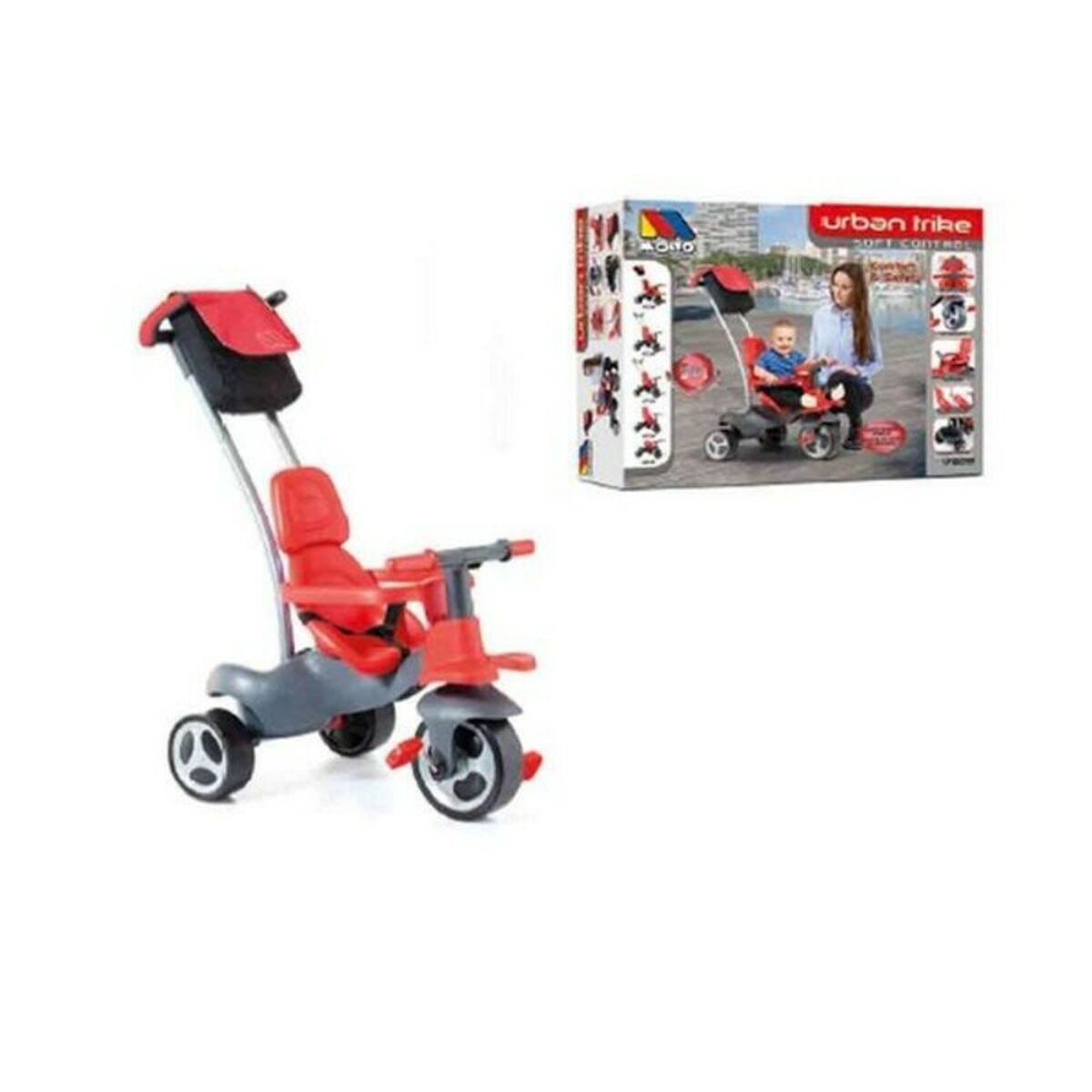 Tricycle Urban Trike Red MoltÃ³ (98 cm)