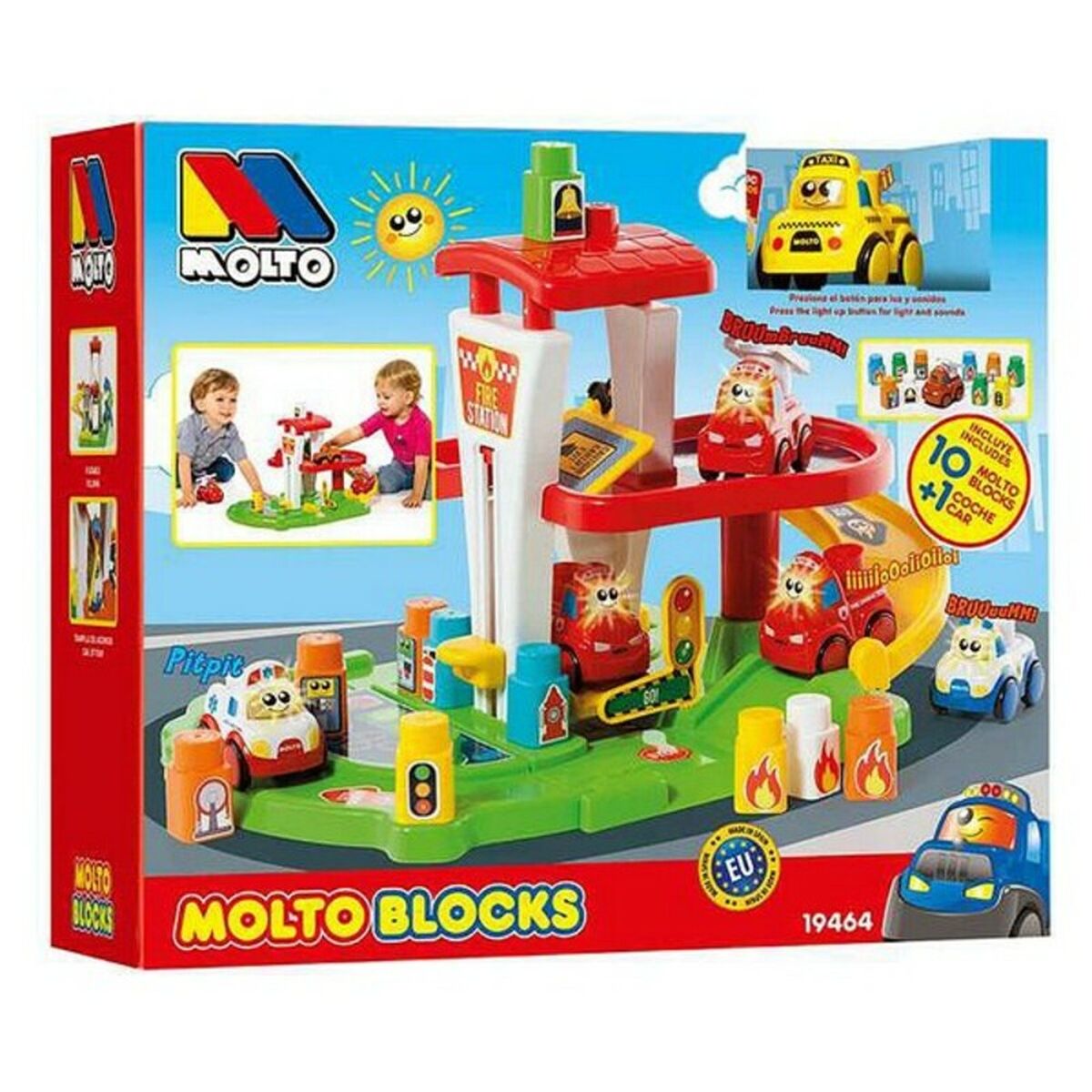 Playset Fire Station Molt