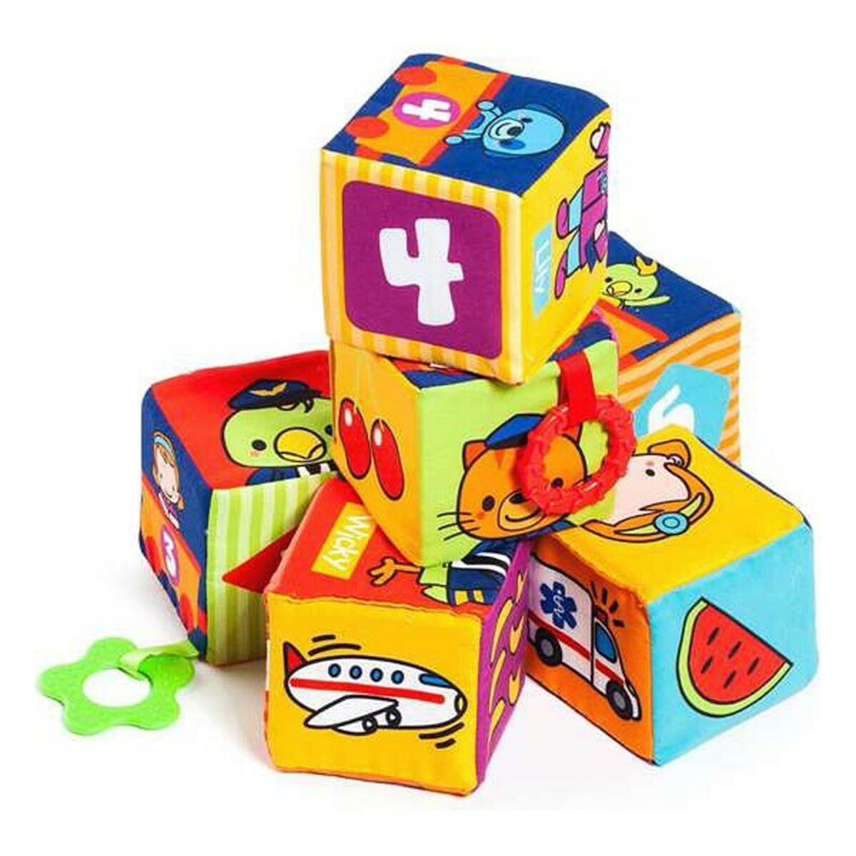Soft Blocks for Learning Molt (6 pcs)