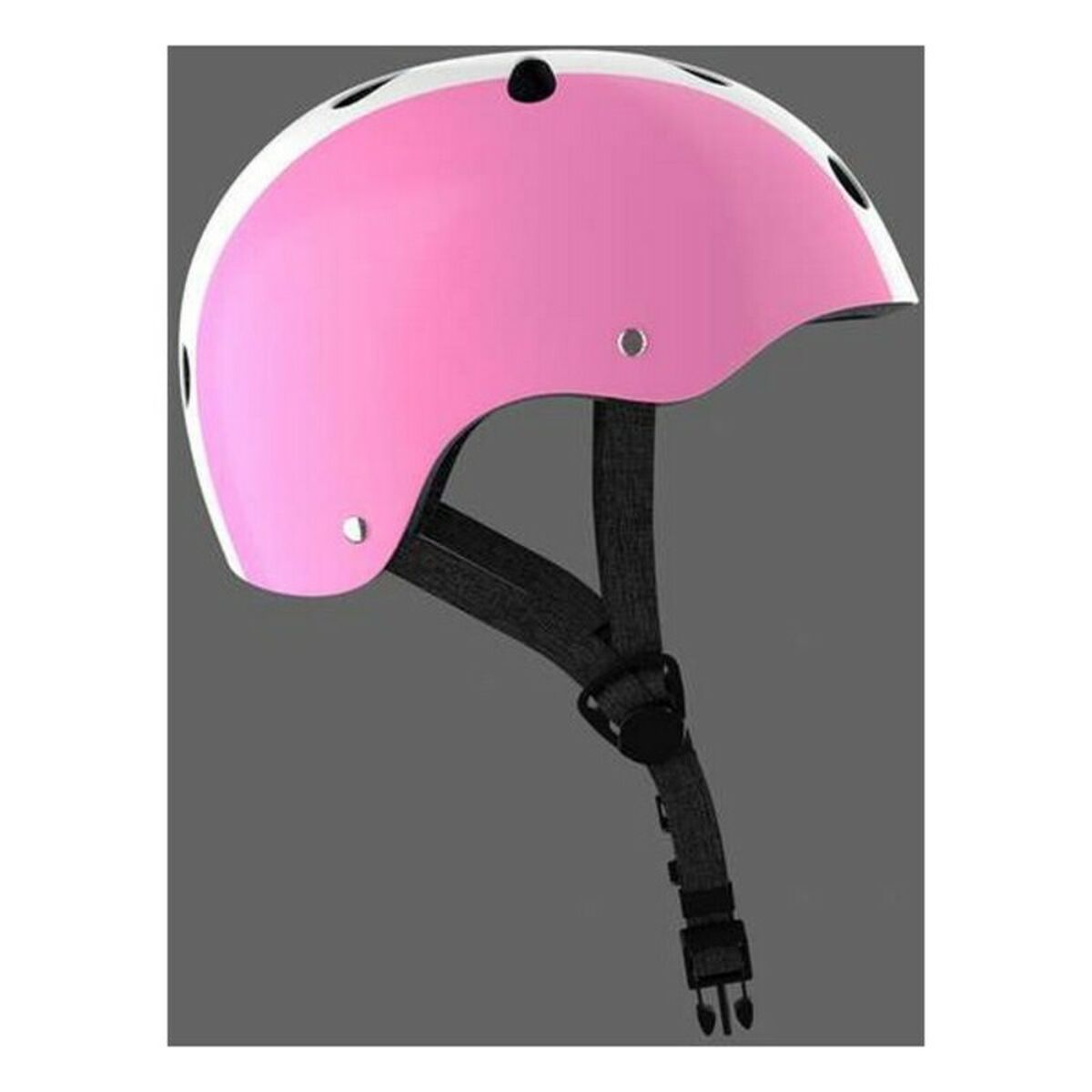 Baby Helmet Molt Pink White 48-53 cm