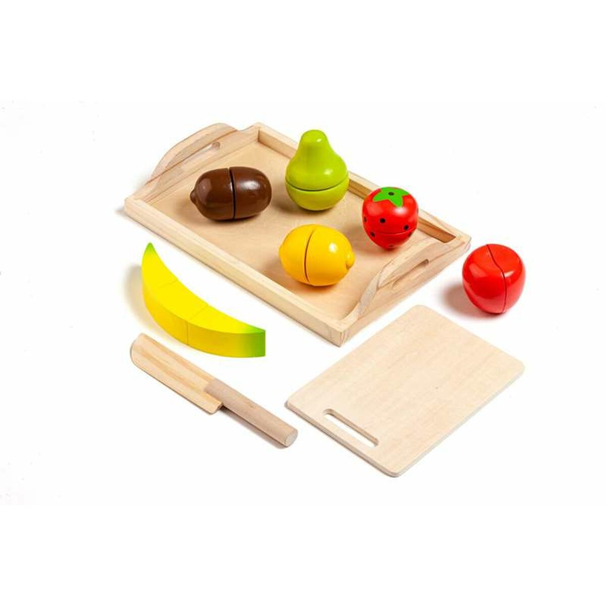 Toy Food Set Molt 9 Pieces Fruit Toy Food Set Molt 9 Pieces Fruit