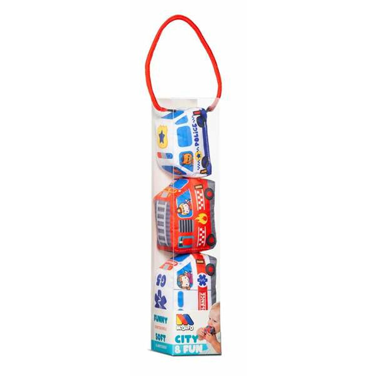 Set of cars Molt Soft 3 Pieces