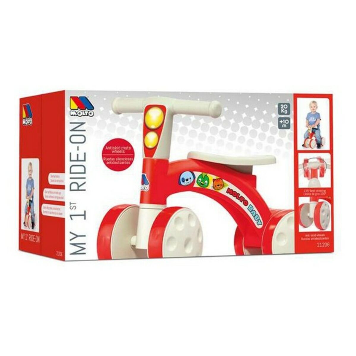 Tricycle Molt Red