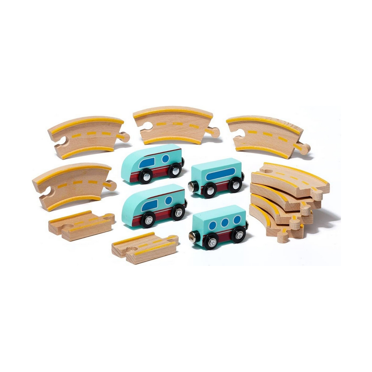 Pull-along train Molt Wood
