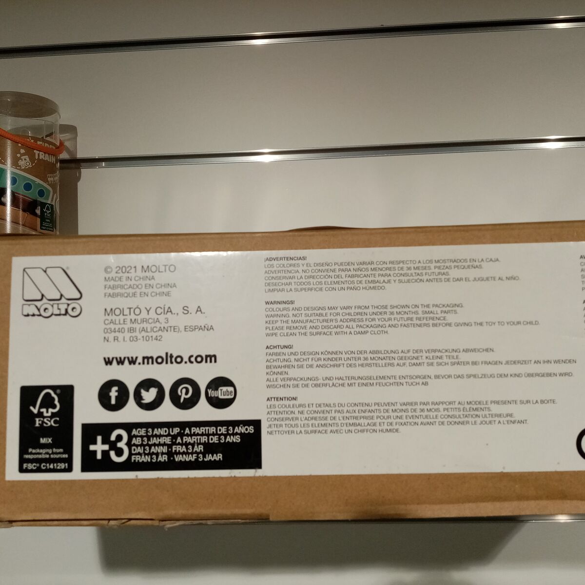 Toy kitchen Molt 21292 Wood Red (10 pcs)