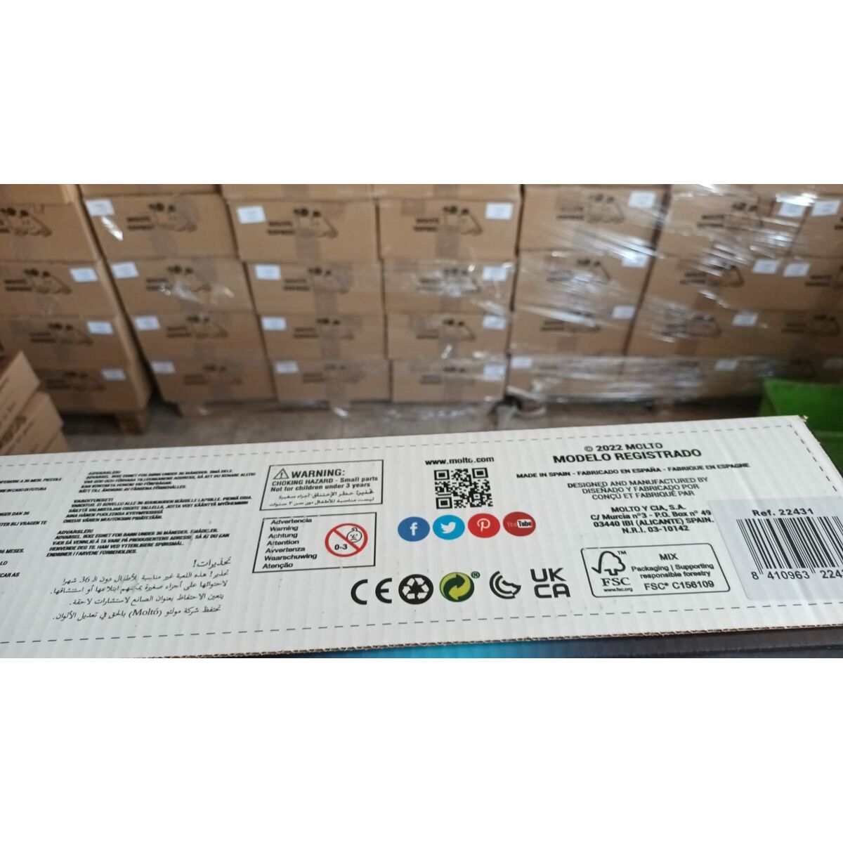 Parking Moltó Future 6 tier stand