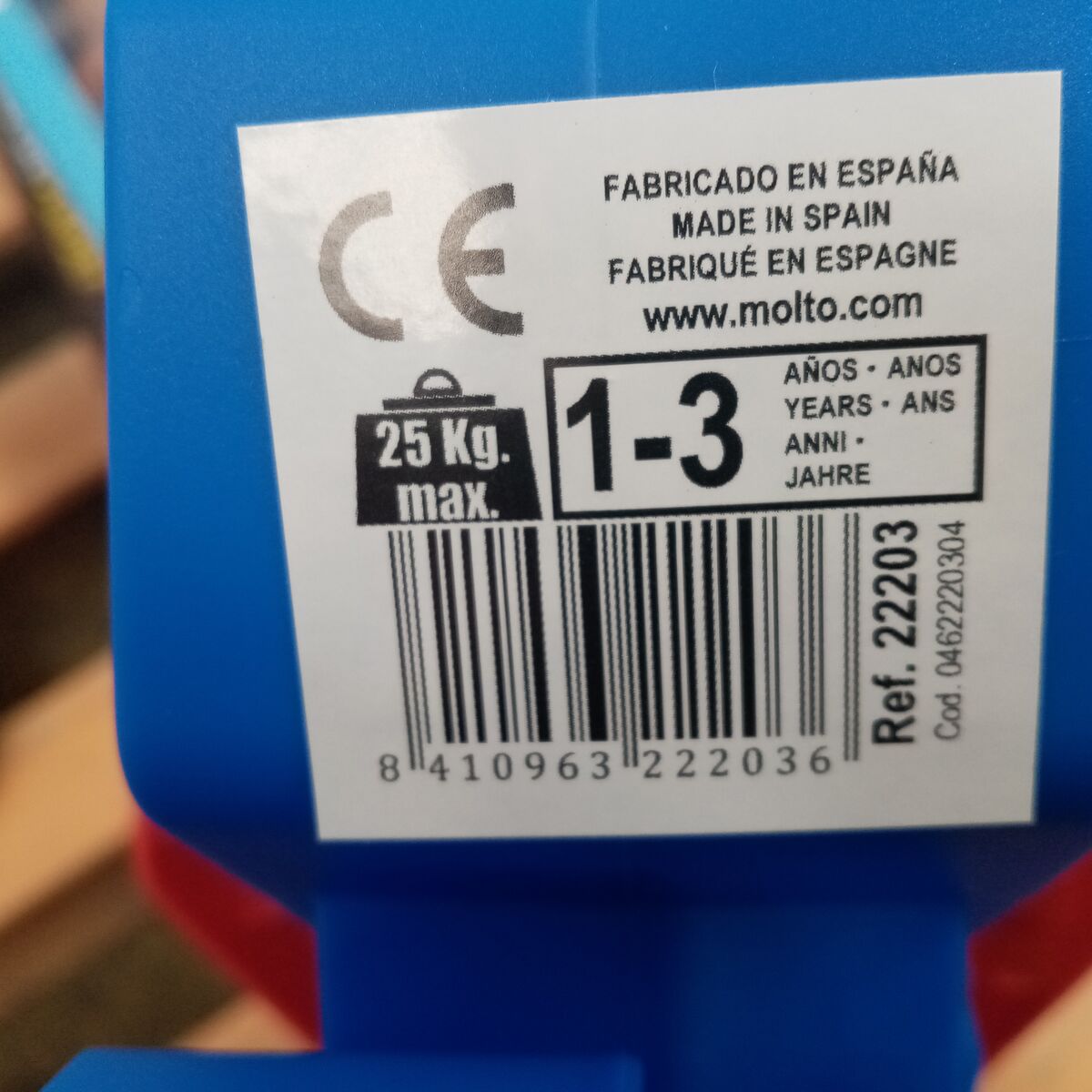 Foot to Floor Motorbike Molt Cross Star