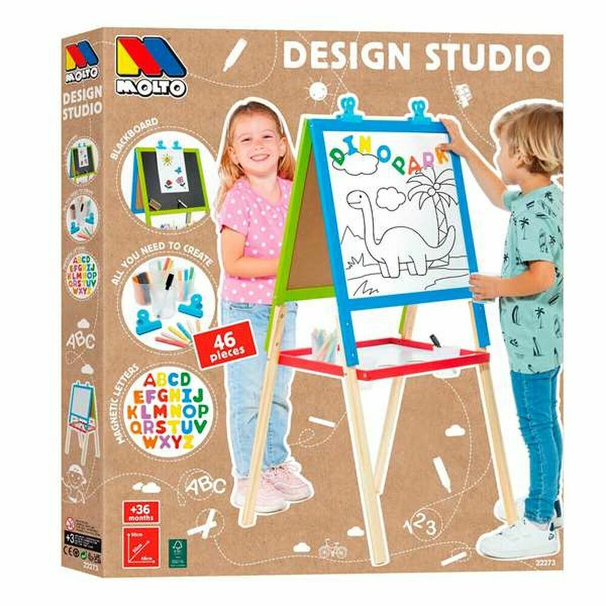 2 in 1 Board Molt 22273