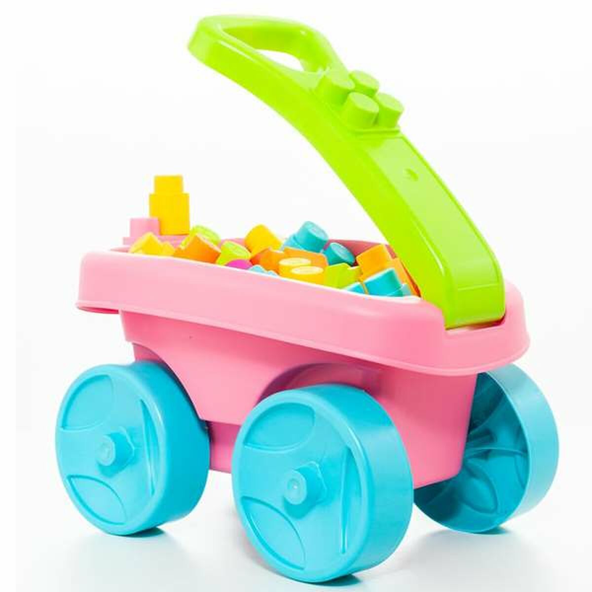 Building Blocks Molt    20 Pieces Trolley Pink Building Blocks Molt    20 Pieces Trolley Pink
