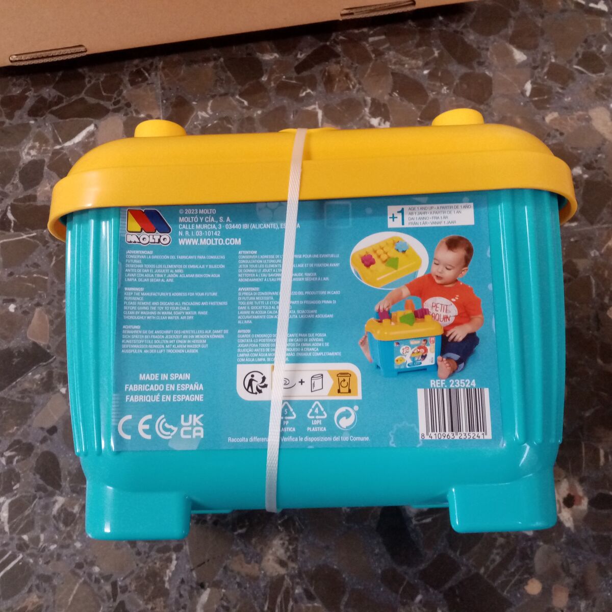 Construction set Moltó 15 Pieces Puzzle