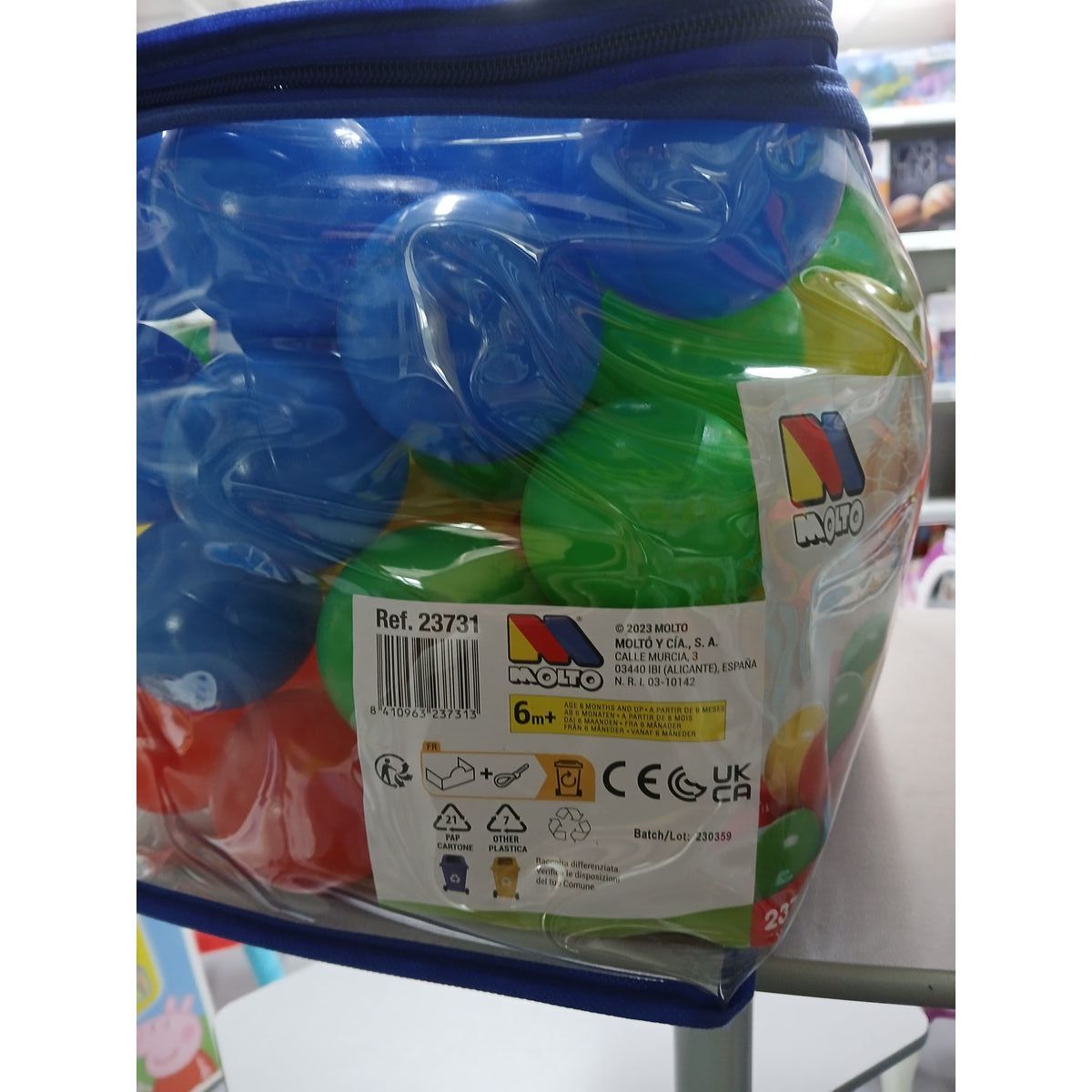 Balls MoltÃ³ Multicolour 100 Units