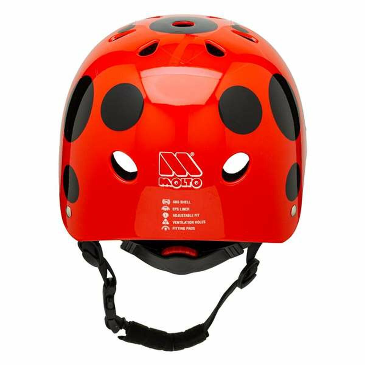 Children’s Cycling Helmet Moltó Red Ladybird 26 x 21 x 16,5 cm