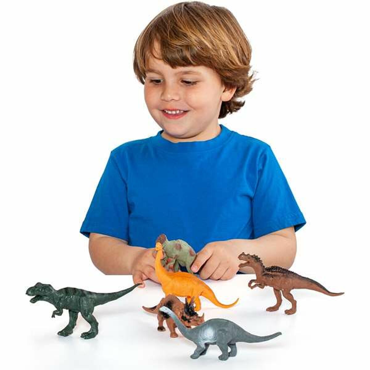 animals Molt Plastic 6 Pieces