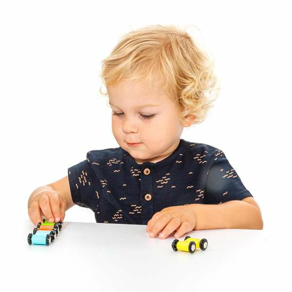 Wooden Track with Ramps for Car Molt