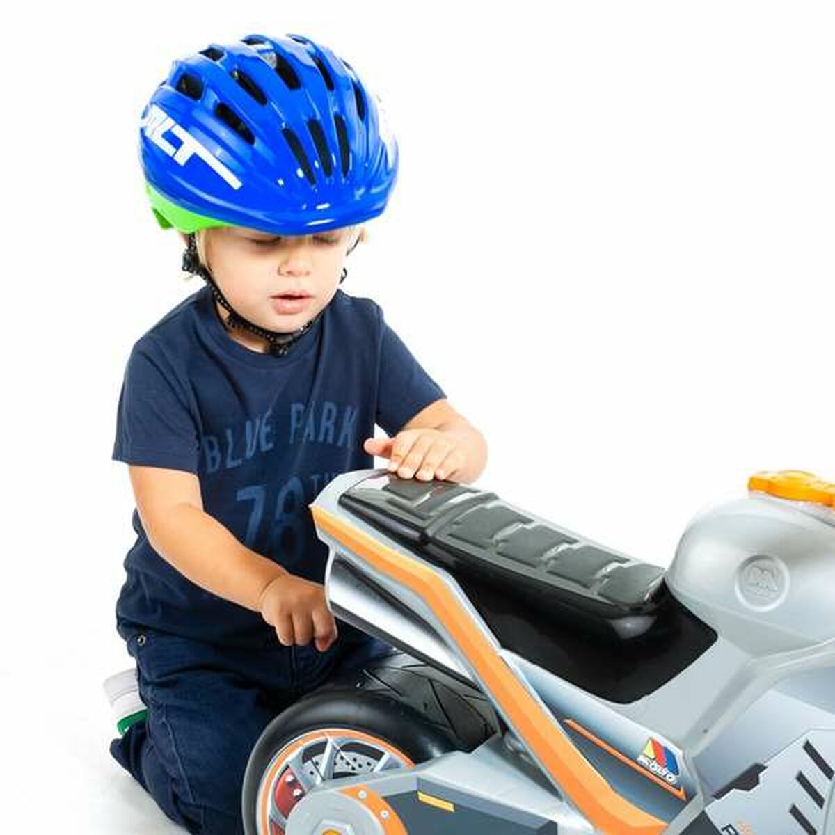Children’s Cycling Helmet Moltó MLT Blue 48-53 cm