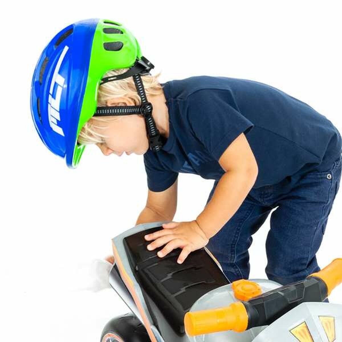 Children’s Cycling Helmet Moltó MLT Blue 48-53 cm
