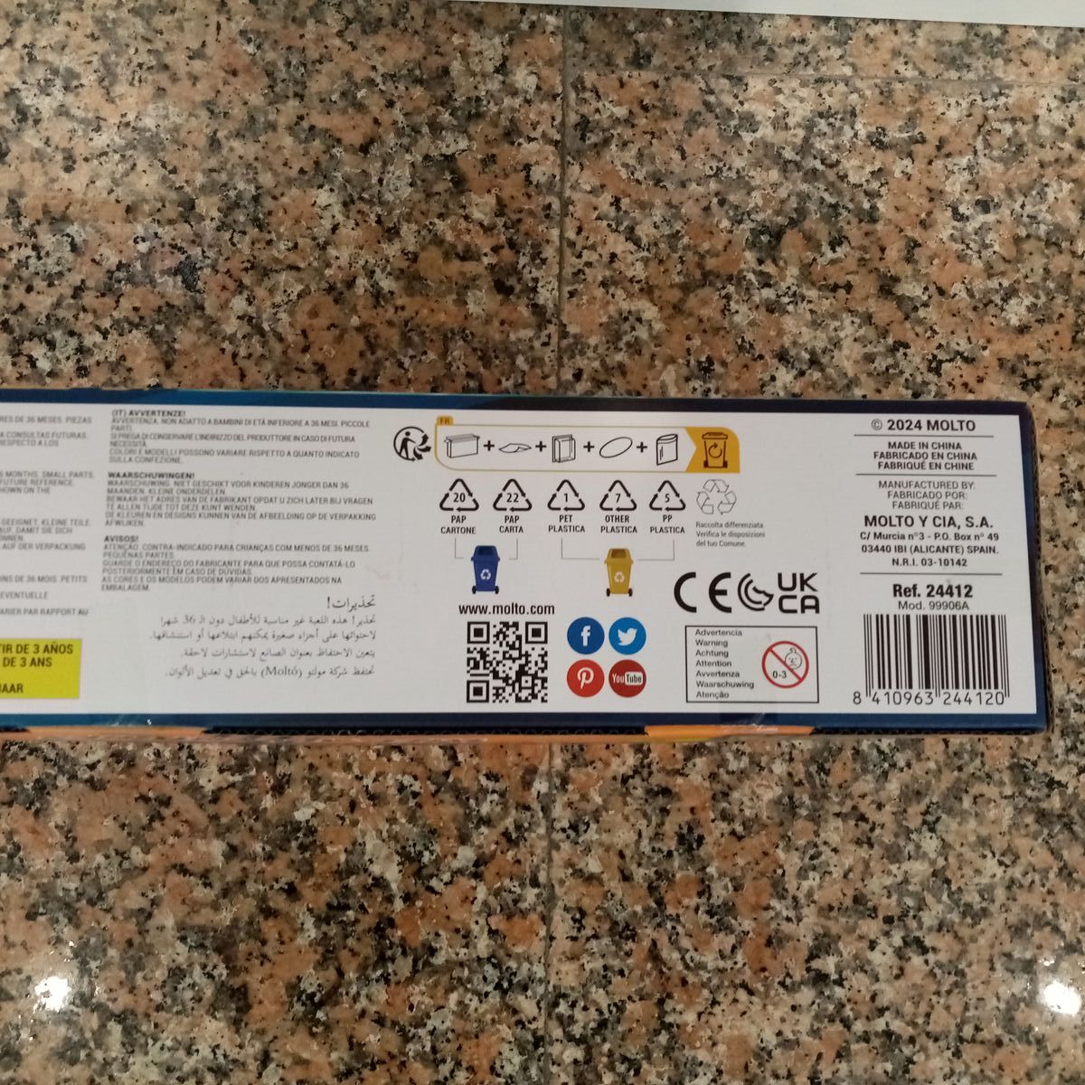 Racetrack MoltÃ³ 107 cm Shark 17 Pieces