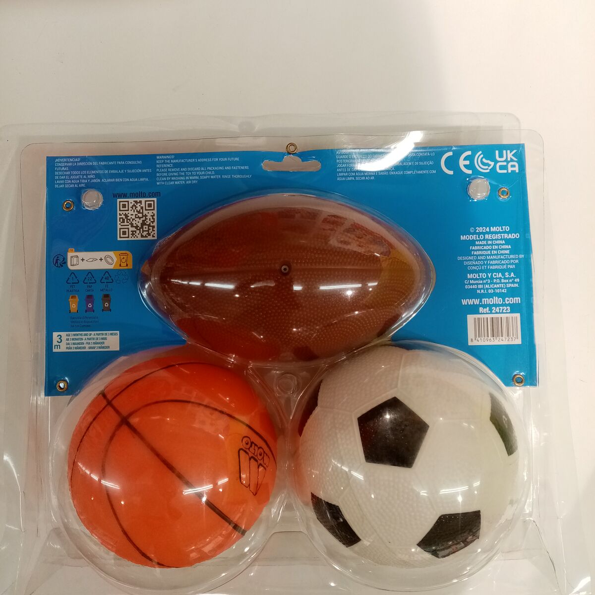 Balls Molt 3 Pieces Basketball Football Rugby Children’s