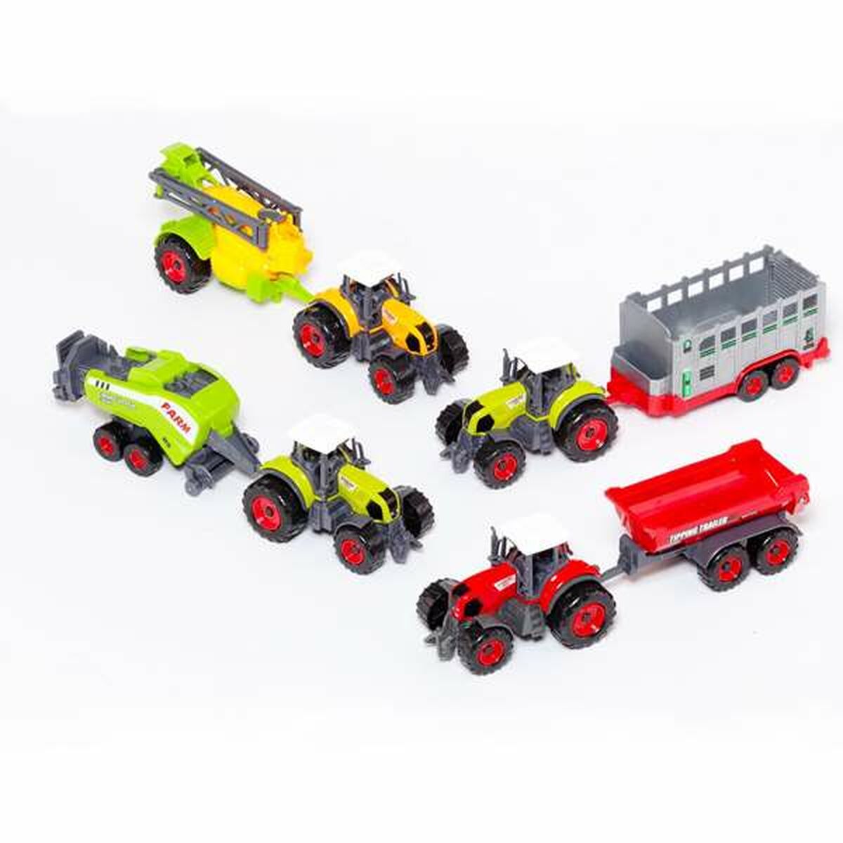 Toy tractor Molt 1:50