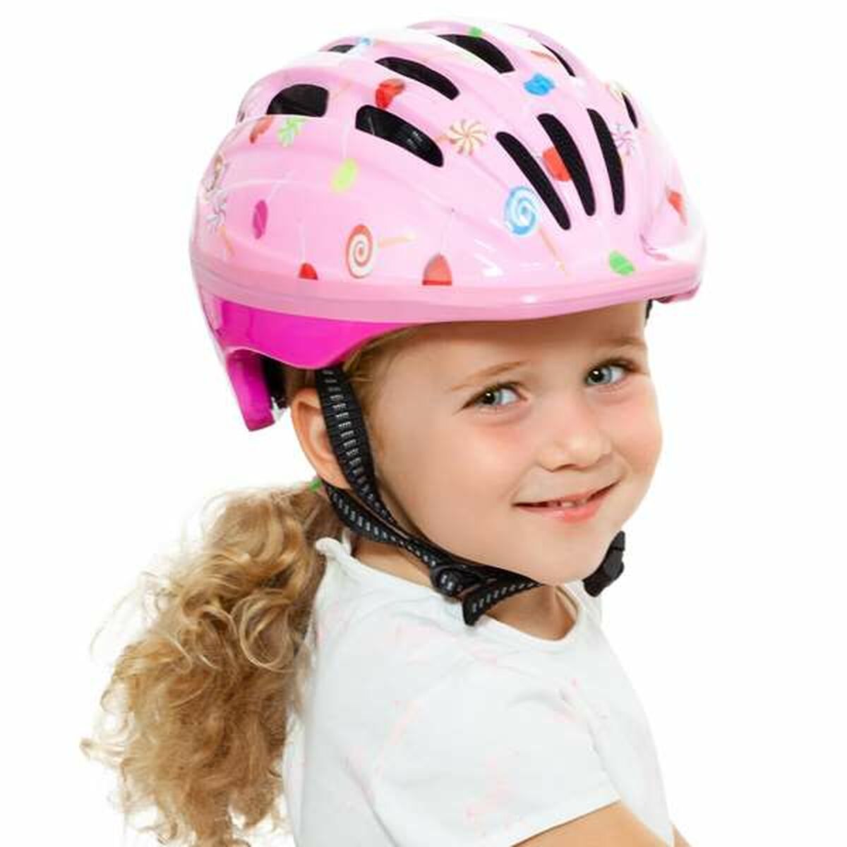 Children’s Cycling Helmet Moltó Pink