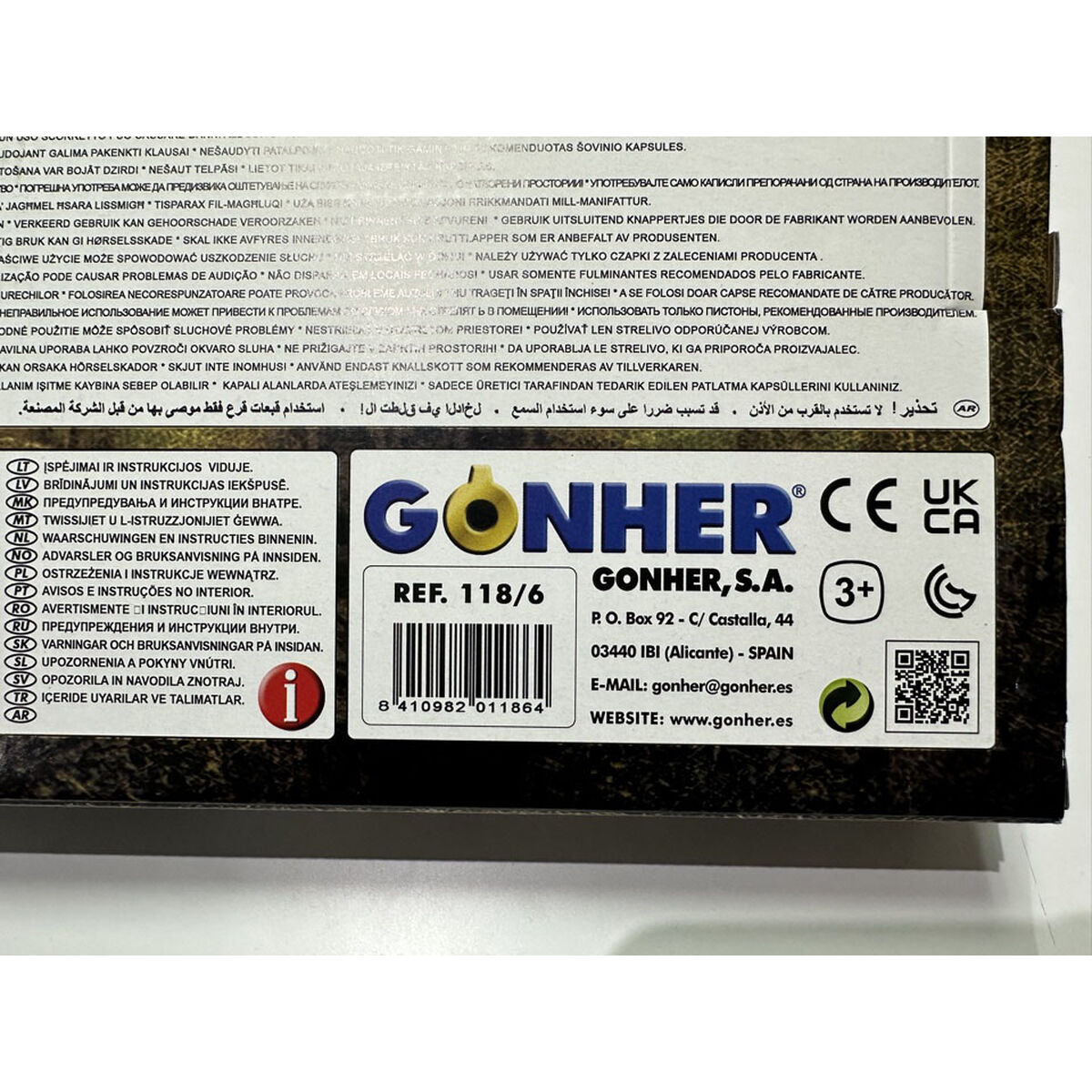 Rifle Assault Command Gonher 118/6 72 x 24 x 5 cm