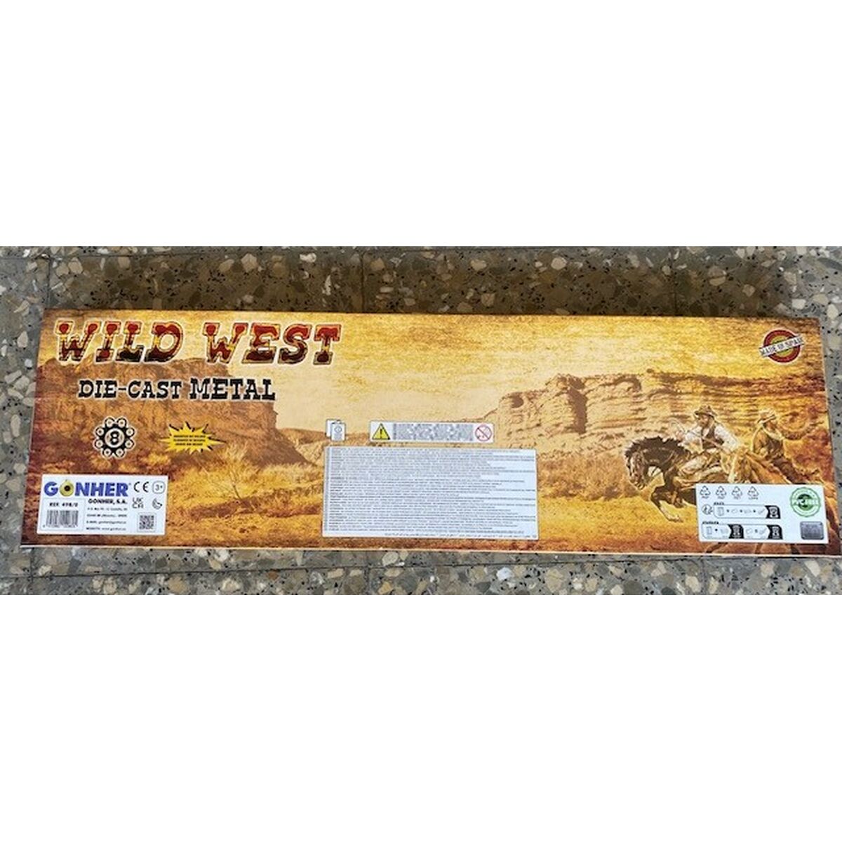 Set of Western Guns Gonher 498/0 77 x 23 x 5 cm (77 x 23 x 5 cm)