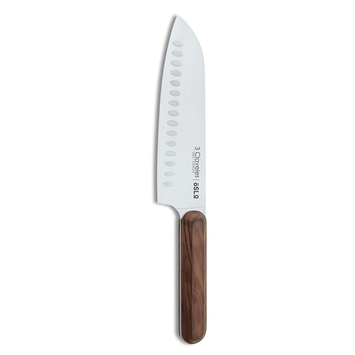 Santoku Knife 3 Claveles Oslo Stainless steel 17,5 cm Santoku Knife 3 Claveles Oslo Stainless steel 17,5 cm